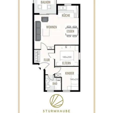 Haus-sturmhaube-meeresrauschen-whg-04 * Санкт-Петер-Ординг